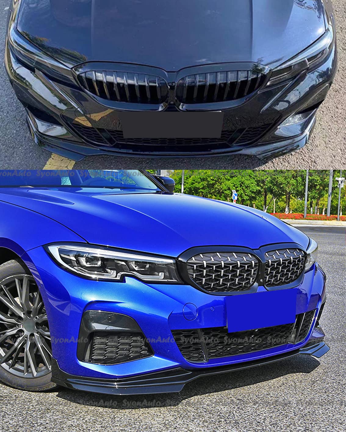 BMW 3シリーズ リップスポイラー 2017〜2019 M340i/330i BMW 3シリーズ G20 M Pack 2019-2022 320i 330i
